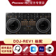 先鋒【品牌專(zhuān)賣(mài)】Pioneer DJ先鋒DDJ-FLX4打碟機控制器學(xué)習入門(mén)套裝DJ直播數碼專(zhuān)業(yè)控制器 DDJ-REV1(黑色入門(mén)級搓碟碟機推薦）