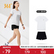 361°跑步運(yùn)動套裝女士夏季衣服新款速干短袖短褲兩件套662524001H-1