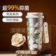 MOMOCONCEPTGB輕奢品牌純鈦咖啡杯梵高保溫杯女生車載高顏值水杯子生日 玫瑰