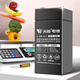 天能電池電子秤電池4v4ah/20HR商用臺(tái)秤計(jì)價(jià)通用專用電瓶送配件包
