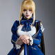 玩思博星瓊穹鐵道sabercos服全套聯(lián)動fate扮演服sabercosplay服裝 Saber-cos服(含配飾) L