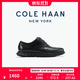 Cole Haan/歌涵 男士牛津鞋 新款商務(wù)布洛克雕花透氣休閑皮鞋C39601 黑色-C39601 41.5