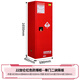帥韜防爆柜化學(xué)品安全柜工業(yè)防火防爆箱危險品電池柜酒精油漆儲存柜 22加侖紅色【加厚款】送檢查證書(shū)