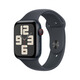Apple Watch SE 2024款智能手表40毫米午夜色鋁金屬表殼午夜色運(yùn)動型表帶S/M【蜂窩款】聯(lián)通補(bǔ)貼