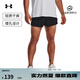 安德瑪（UNDERARMOUR）春夏Launch Performance男子跑步運(yùn)動(dòng)短褲1377813 黑色001 L