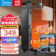 美的（Midea）取暖器 電熱油汀 電暖器 電暖氣片 暖風(fēng)機(jī)家用 2200W功率大面積加濕烘衣13片節(jié)能省電 【小黑升級(jí)款】22NA