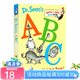 英文原版 DR. SEUSS'S ABC  蘇斯博士 兒童英文學(xué)習(xí)字母繪本 紙板書 廖彩杏推薦書單 詞匯入門