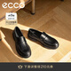 愛步（ECCO）25年夏季新款牛皮商務(wù)英倫風(fēng)樂福皮鞋男 都市首爾522324 黑色42