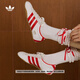 adidas TOKYO經(jīng)典復(fù)古百搭薄底運(yùn)動(dòng)鞋女子新款阿迪達(dá)斯官方三葉草 漢玉白/淺猩紅/樹脂黃   37