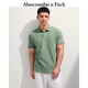 ABERCROMBIE & FITCH【經(jīng)典小麋鹿】男裝25夏季新款通勤POLO衫短袖T恤KI124-5182 綠色 M (180/100A)