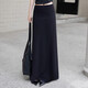 絲柏舍高腰半身裙2026春裝新款女裝簡(jiǎn)約氣質(zhì)修身垂感A字長(cháng)裙
