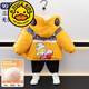 G.DUCKKIDS童裝兒童羽絨服男童冬裝加厚保暖外套男孩奧特曼衣服中小童羽絨衣 黃色 110