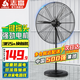 志高（CHIGO）工業(yè)風扇落地扇大風力強力牛角扇大功率商用吹除甲醛工廠車間立式搖頭落地風扇 500mm(塑鋼葉)升級一鍵搖頭