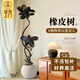 雅致1.3-1.5m黑金剛橡皮樹(shù)綠植客廳好養(yǎng)室內(nèi)大型盆栽擺件圓球源頭直發(fā)