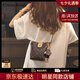 CRTNZO KROEZ輕奢包包女包2025年新款斜挎包女士水桶包生日七夕情人節(jié)禮物實用 咖啡色-送女友老婆實用高級感