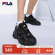 FILA 斐樂貓爪鞋4代男鞋復(fù)古老爹鞋時(shí)尚休閑運(yùn)動(dòng)鞋透氣厚底鞋貓爪6 黑-BK （貓爪4） 41