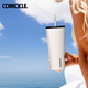 CORKCICLE.酷革吸管保溫杯大容量保冷車(chē)載不銹鋼桌面水杯拿鐵色700ml