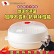 JCZS日本品質(zhì)微波爐加熱蒸籠食品級家用蒸屜飯盒容器專(zhuān)用盤(pán)蒸盒碗器 【圓形單層】微波爐專(zhuān)用 1層
