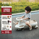 貝易（BEIE）皇室扭扭車  嬰兒童車1-3歲搖搖車防側(cè)翻音樂款寶寶禮物 卡其色