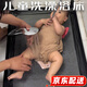 旌夢(mèng)園嬰兒行軍床兒童洗澡浴床支撐架可坐可躺托架寶寶外出嬰兒洗浴配件 升級版M碼【建議60斤內
