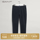 GANT甘特秋冬學(xué)院風(fēng)男士奇諾褲易搭通勤舒適棉西裝百搭休閑長(zhǎng)褲 405海軍藍(lán)色 32