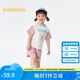 巴拉巴拉童裝男童套裝寶寶短袖兒童衣服2024女童運動夏裝208224119124