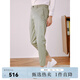 beanpole【錐形褲】濱波春夏彈力松緊潮流男士錐字型休閑褲 卡其色 33 170/84A