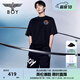 BOY LONDON【范丞丞同款】潮牌男女同款春夏涂鴉朋克運(yùn)動短褲N13901 黑色 XS