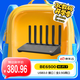 京東云無(wú)線(xiàn)寶BE6500 高通4核WiFi7 千兆無(wú)線(xiàn)路由器 4個(gè)2.5G網(wǎng)口 兩頻三頻自由切換 Mesh組網(wǎng)