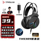 鈦度（Taidu）【全網(wǎng)熱銷】THS309A3極光 游戲耳機(jī)有線頭戴式 電競(jìng)短麥耳麥 臺(tái)式USB立體聲 吃雞三角洲行動(dòng) 黑色