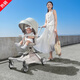 寶寶好V16-C明星Plus嬰兒車0-6歲用折疊可坐可躺溜娃車神器輕便遛娃神器