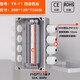 迎欣（yingxin）防水接線(xiàn)盒帶端子分線(xiàn)盒戶(hù)外電源電線(xiàn)盒ABS電纜過(guò)線(xiàn)盒塑料防水盒 【32A/25位PT端子】F1四進(jìn)四出