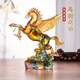 禮之源馬到成功馬擺件琉璃工藝品辦公桌案臺創(chuàng  )意家居飾品商務(wù)禮品 FM琉彩色琉璃大號馬飛