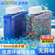 悠梵萌園藝水彈珠水晶彈兒童玩具軟水珠彈蛋水寶寶花卉專(zhuān)用7-8MM藍色款