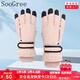 SooGree滑雪手套防水女冬季保暖加絨戶外騎行運(yùn)動(dòng)時(shí)尚簡(jiǎn)約印花冬季手套 GSW88728女冬季滑雪手套印花粉色