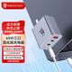 努比亞紅魔65W氮化鎵充電器GaN5三口套裝 20W蘋果14/15promaxPD快充頭華為VIVO小米OPPO筆記本安卓等通用 2024款65W氚鋒銀【帶100W快充線】
