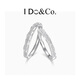 I DO&CO.戀愛(ài)頻率纏綿對戒情侶925銀戒指銀飾首飾小眾設計生日禮物送女友 戀愛(ài)頻率纏綿對戒 925銀