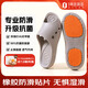 1號會(huì )員店（One's Member）【專(zhuān)業(yè)防滑】浴室拖鞋舒適輕薄無(wú)味透氣家居拖鞋 淺駝色  44-45