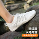 麓格立溯溪鞋 沙灘潛水鞋涉水鞋戶外防滑防扎傷男女通用貼膚游泳鞋涼鞋 白色升級款【36碼】