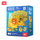 TOI進(jìn)階故事拼圖彩虹袋兒童玩具3-6歲紙質(zhì)男女孩新年禮物3階野生動(dòng)物