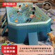 京物免充氣游泳池家用成人大型泳池戶外兒童游泳池室內(nèi)室外玩水戲水池 【家庭6人*精選】2.6米