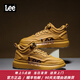 Lee【專(zhuān)柜正品】男鞋冬季新款高幫鞋子男士運動(dòng)板鞋增高百搭休閑鞋男 土黃 41 【偏大/請拍小一碼】