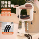 FGHGF電動(dòng)車(chē)兒童座椅前置電瓶摩托車(chē)坐椅電車(chē)通用安全寶寶嬰兒小孩坐凳 【米色加厚款】 三重加固丨升降可調(diào) 8個(gè)月-3歲
