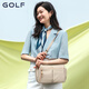 高爾夫（GOLF）單肩斜挎包女時(shí)尚包包女包通勤百搭ipad包防潑水手機(jī)包生日禮物女 果仁杏