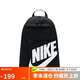耐克（NIKE）男女雙肩包背包 旅行包書包休閑包DD0559-010 黑白