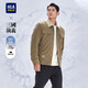 HLA海瀾之家羽絨服男三國(guó)演義翻領(lǐng)毛領(lǐng)保暖外套男冬季