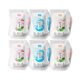 山花零蔗糖低溫酸奶200g*6袋口味自選2-6℃冷藏 白桃味+車(chē)厘子味+原味（各2袋）