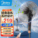 美的電風(fēng)扇家用大風(fēng)量臥室落地扇節能輕音定時(shí)臺式兩用大風(fēng)力落地風(fēng)扇 FS40-13GR  五葉遙控款
