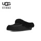 UGG秋季新款女士時(shí)尚舒適淺口平底一腳蹬休閑穆勒鞋樂(lè )福鞋1171391 BLK | 黑色 38