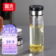 富光尚宇系列單層悶茶玻璃杯 男女士水杯高硼硅玻璃杯子泡茶杯500ml